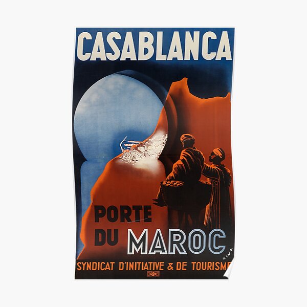 Casablanca Posters Redbubble