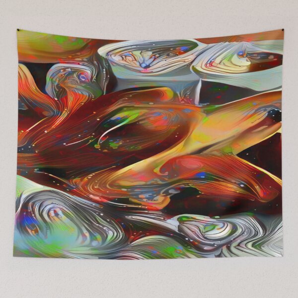 Item preview, Sweet Potato Confetti Dream - Abstract Design designed and sold by ittybittyowl.