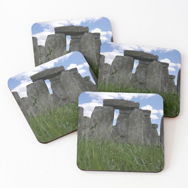 Item preview, Stonehenge Behind Grass designed and sold by RotondoArt.