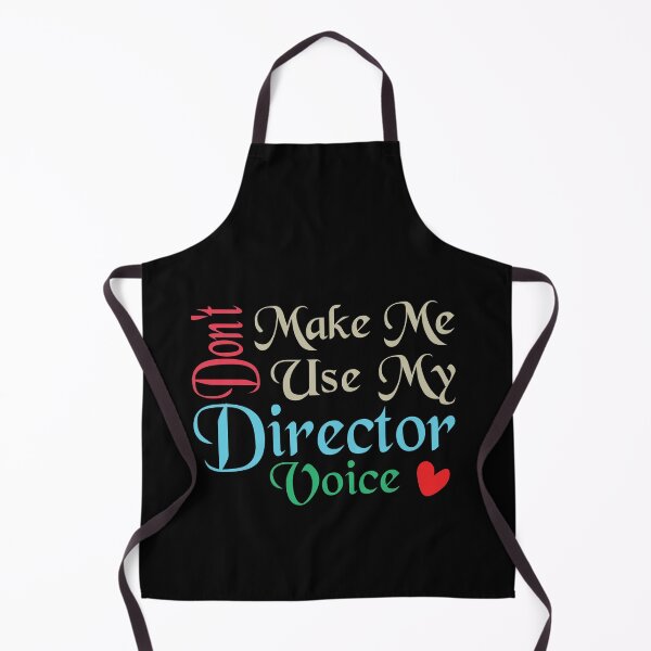 Item preview, Don't Make Me Use My Director Voice, Cute Funny Gift Idea For Directors designed and sold by awesomedraw.