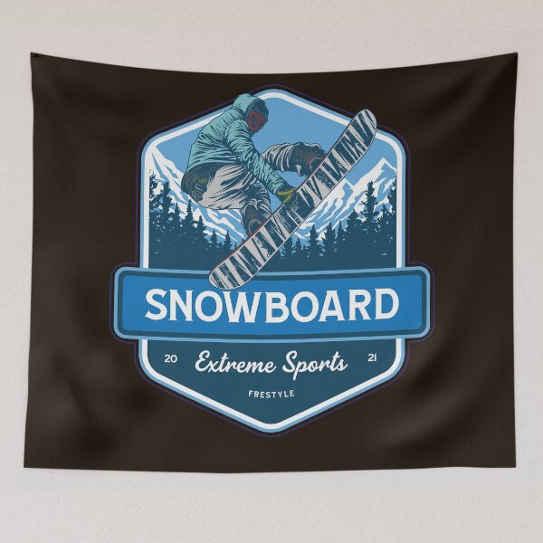 Item preview, SnowBoard Freestyle Extreme sports designed and sold by Mande Arts.