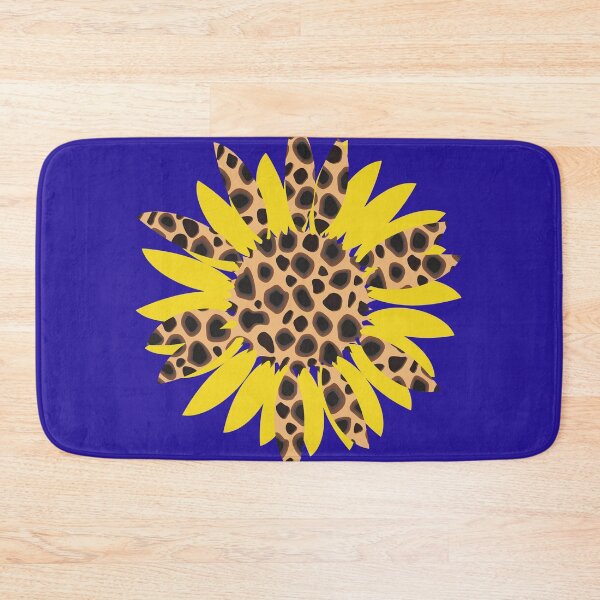 Item preview, Distressed Leopard print Sunflower designed and sold by BampiQ.