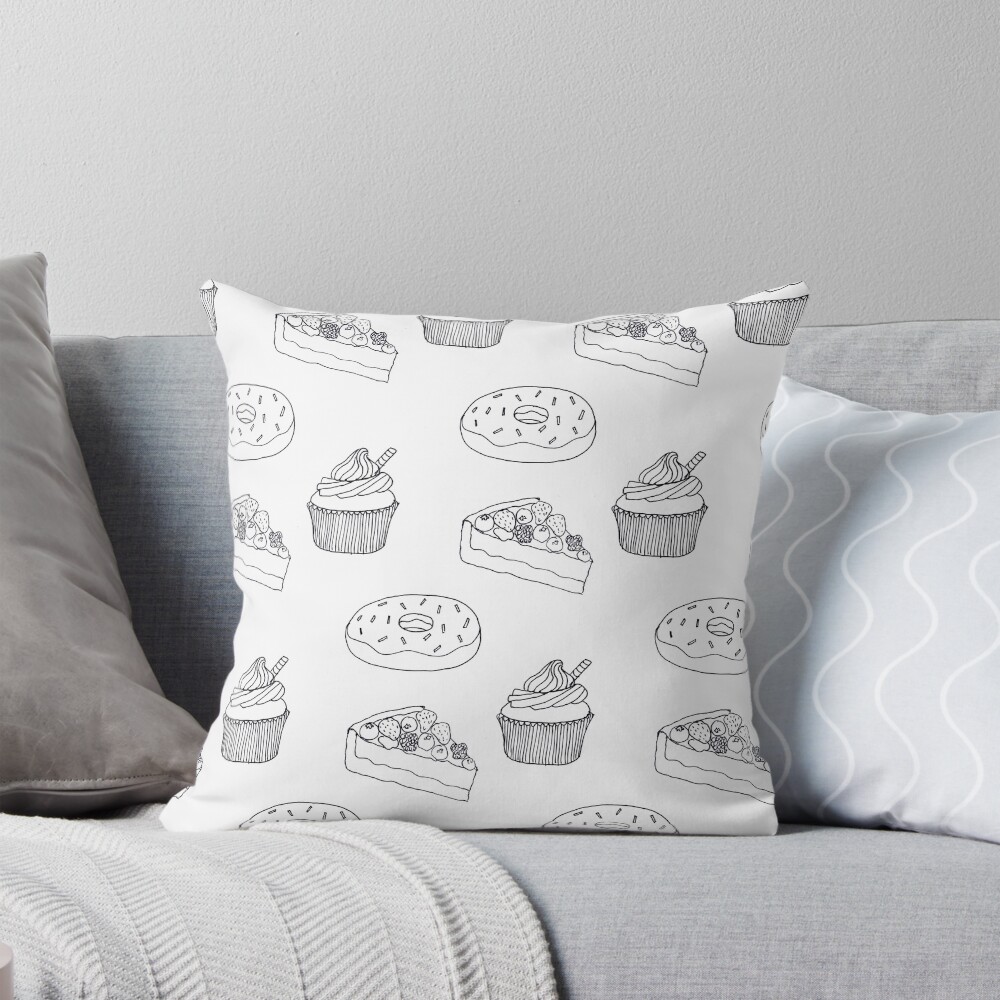 Item preview, Throw Pillow designed and sold by adejdesign.