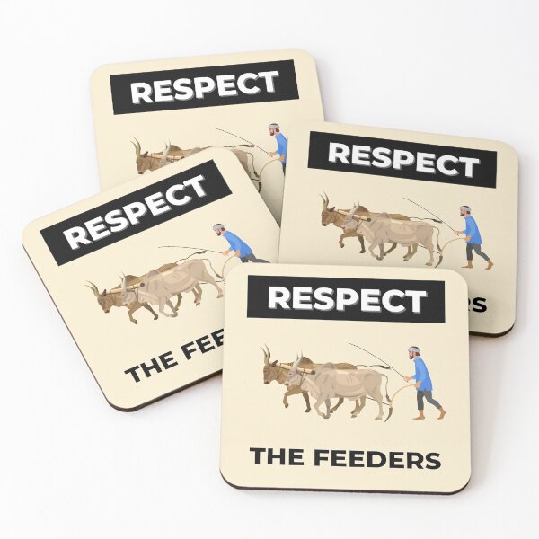 Item preview, Farmer protest respect farmers merchandise designed and sold by Sovik Goswami.
