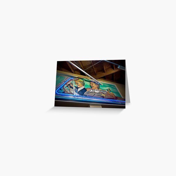 life on the edge Greeting Card