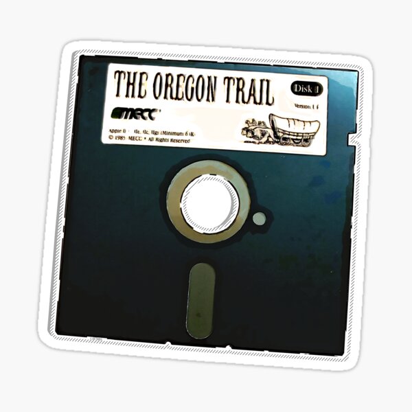 Item preview, Oregon Trail Floppy Disc designed and sold by Everywares.