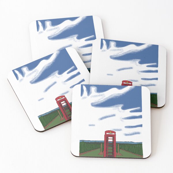 Item preview, Red Phone Booth designed and sold by AnxiousDoodler.