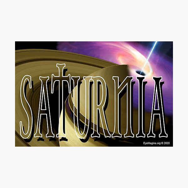 Saturnia Photographic Print
