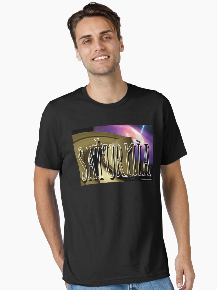 Thumbnail 2 of 7, Essential T-Shirt, Saturnia designed and sold by EyeMagined.