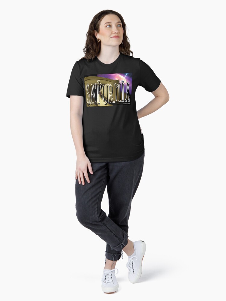 Thumbnail 4 of 7, Essential T-Shirt, Saturnia designed and sold by EyeMagined.