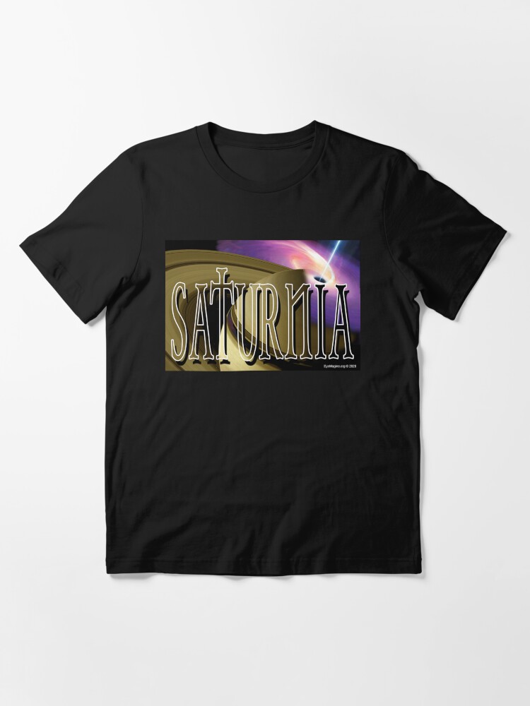 Thumbnail 3 of 7, Essential T-Shirt, Saturnia designed and sold by EyeMagined.