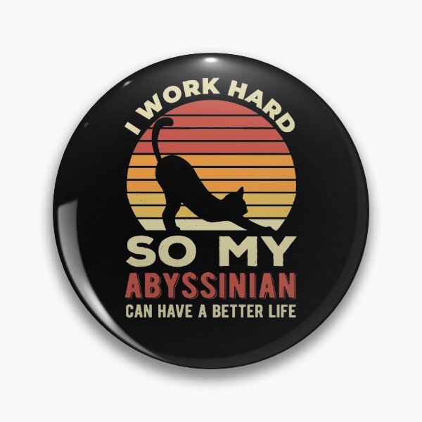 Item preview, Funny Abyssinian designed and sold by artworkbyrihen.