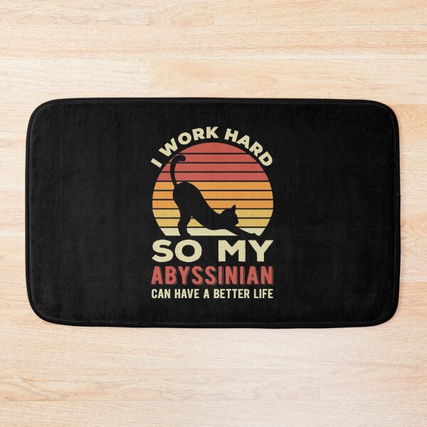 Item preview, Funny Abyssinian designed and sold by artworkbyrihen.