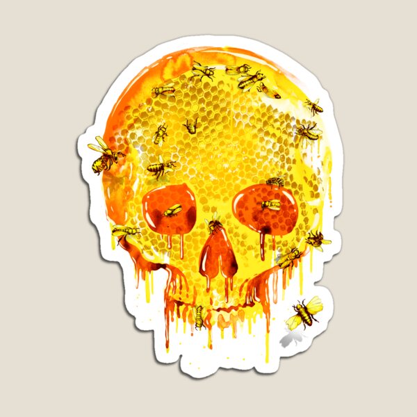 HONEY SKULL Magnet