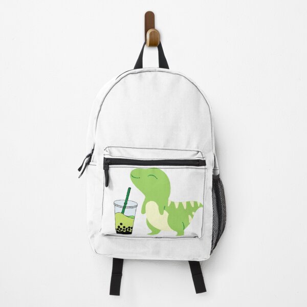Item preview, Boba Dino with matcha boba designed and sold by felinefeelings.