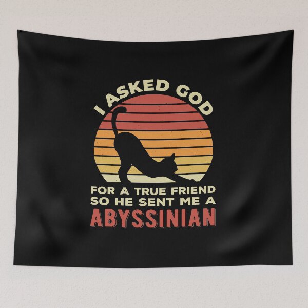 Item preview, Funny Abyssinian designed and sold by artworkbyrihen.
