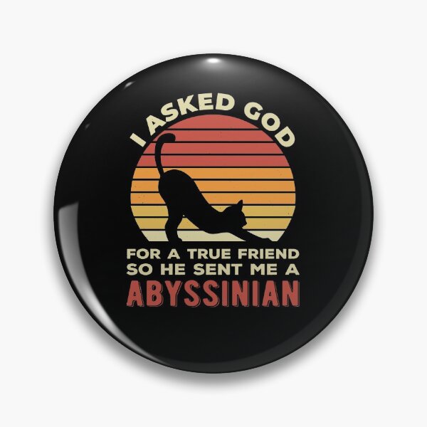 Item preview, Funny Abyssinian designed and sold by artworkbyrihen.