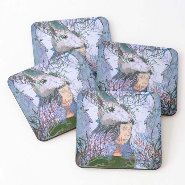 Item preview, Blue rabbit designed and sold by CarolineCosta.