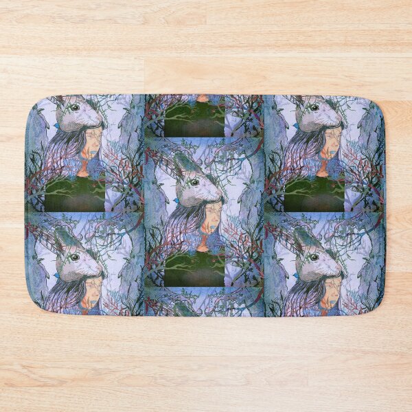 Item preview, Blue rabbit designed and sold by CarolineCosta.