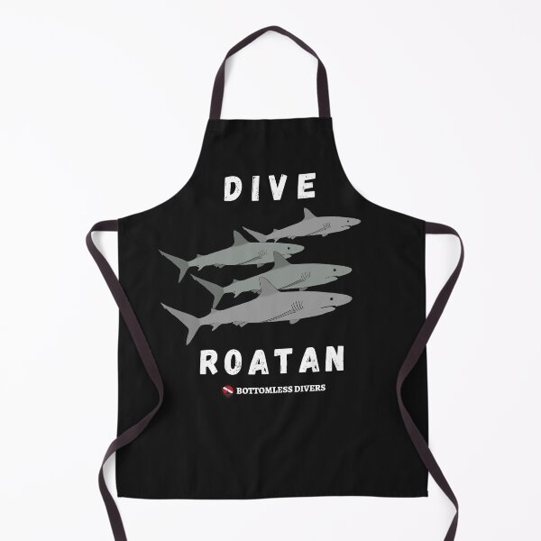 Item preview, Dive Roatan Sharks with White Font designed and sold by BottomlessDiver.