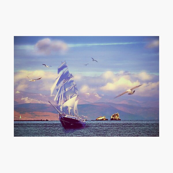 Ship of tomorrow's dreams Photographic Print