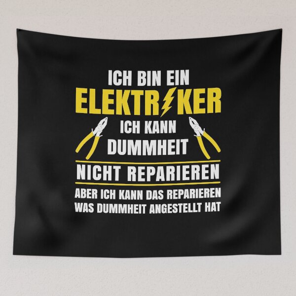 Item preview, Electrician repair stupidity electronics technician funny saying designed and sold by Lenny Stahl.