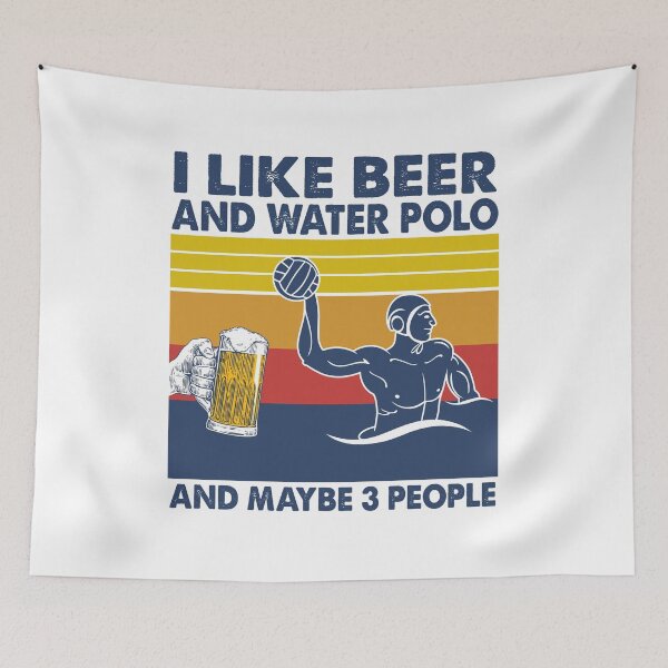Item preview, i like beer and water polo and maybe 3 people designed and sold by Adolfo114.