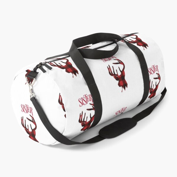 Item preview, Sister Deer Plaid Buffalo Christmas designed and sold by loveoceanair.