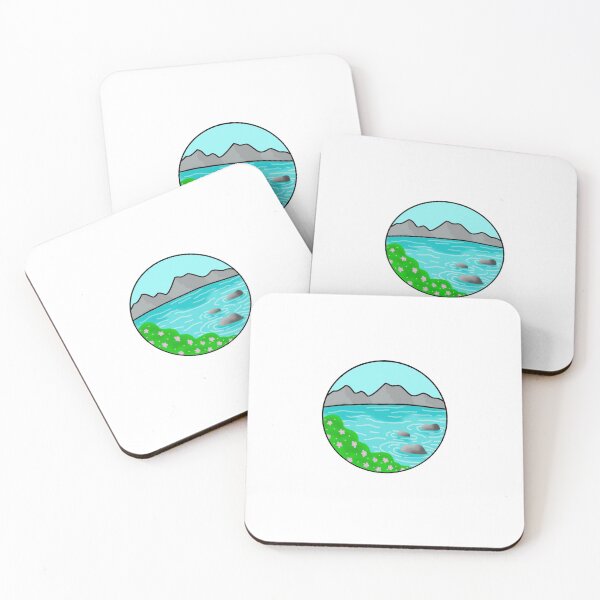 Item preview, spring mountain landscape designed and sold by alisadesigns.