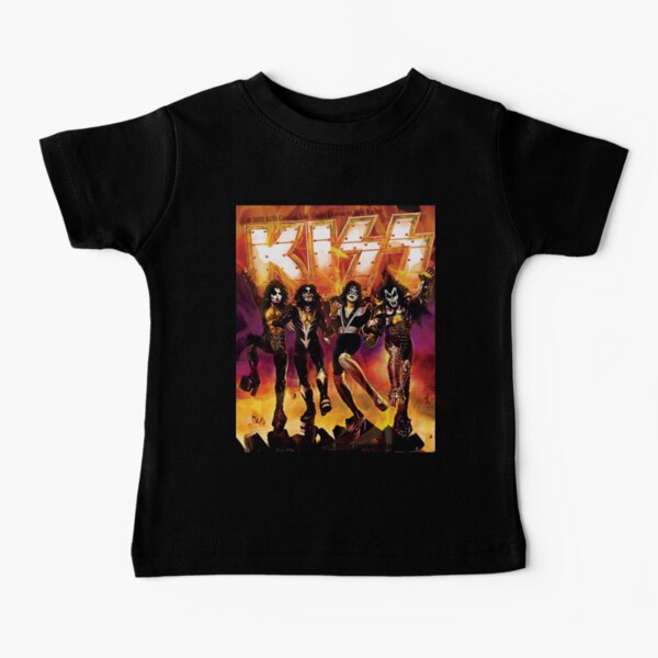 Item preview, kiss the band t shirt designed and sold by Rajpramanik.