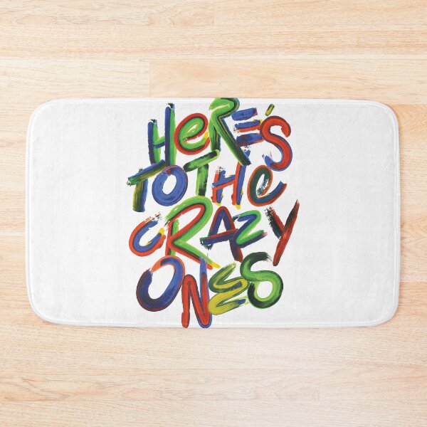 Item preview, "Here's to the crazy ones" cheers art design designed and sold by AznavourByKarin.