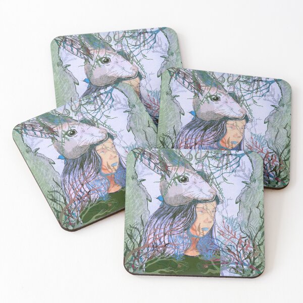 Item preview, Green rabbit designed and sold by CarolineCosta.