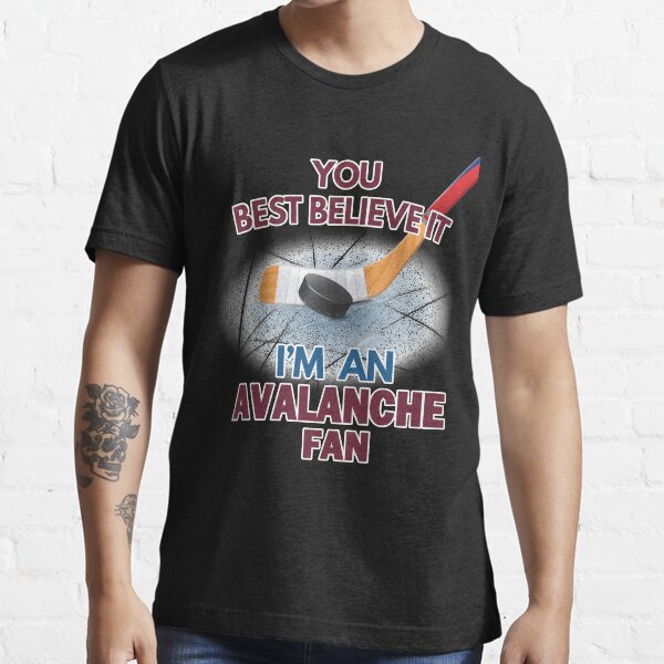 "Colorado Avalanche Fan Hockey" Tshirt for Sale by MoonsmileProd