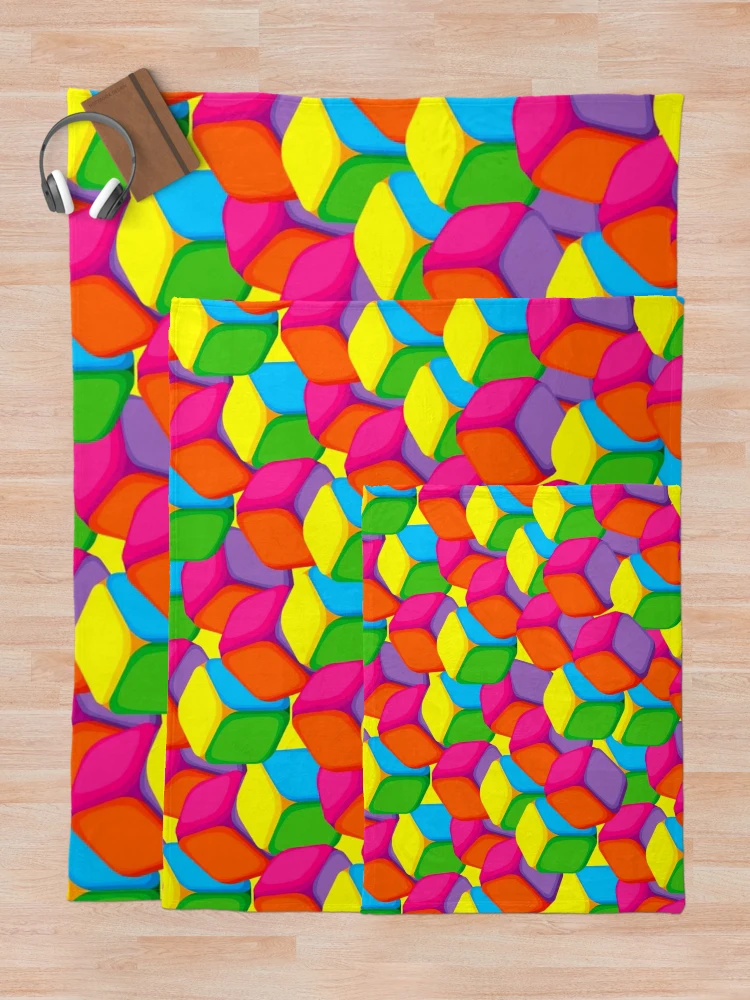 Thumbnail 5 of 6, Throw Blanket, IconPatterns4 designed and sold by IconPatterns.