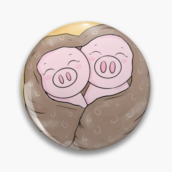 Item preview, Happy Pigs in a Blanket designed and sold by PancakeAndLoaf.