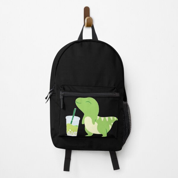 Item preview, Boba Dino with matcha boba designed and sold by felinefeelings.