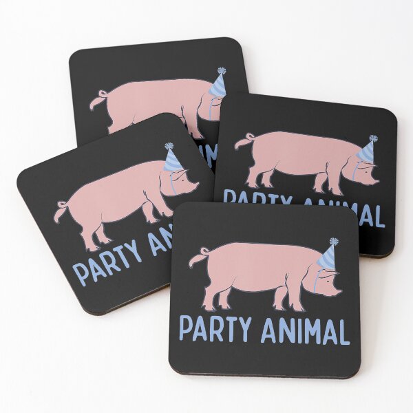 Item preview, Party Animal Pig, Farm Pig Birthday, Pig Birthday designed and sold by NicolaMallon.