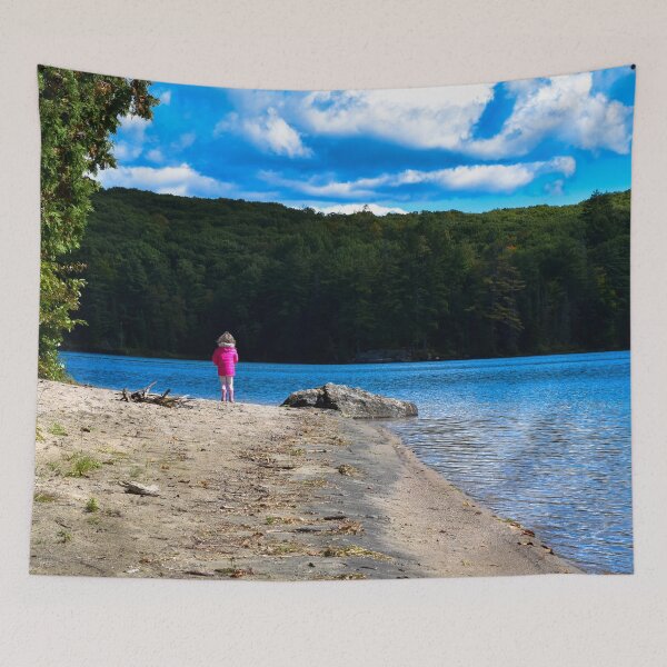 Item preview, Girl on a Beach designed and sold by GrannysGarage.