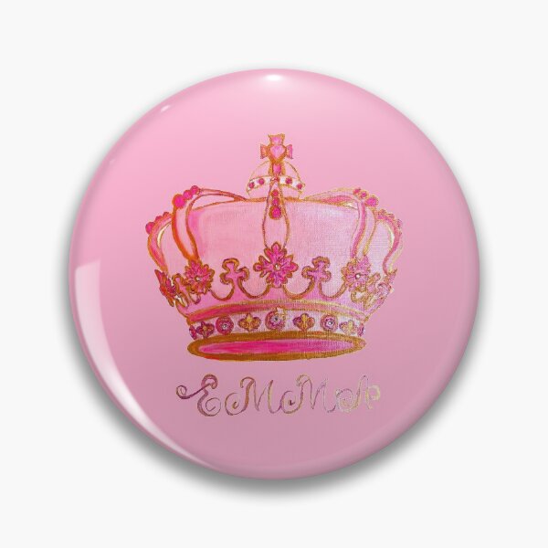 Item preview, Pink Crown EMMA Art By Concetta Ellis Personalized Names designed and sold by concettaellis.