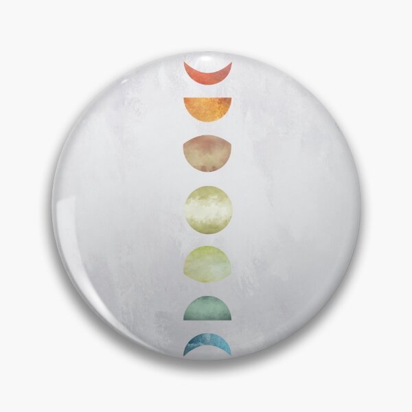 Item preview, Colorful Moon Phases designed and sold by LiveAesthetic.