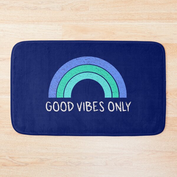 Item preview, Good Vibes Only - blue rainbow designed and sold by Danicus666.