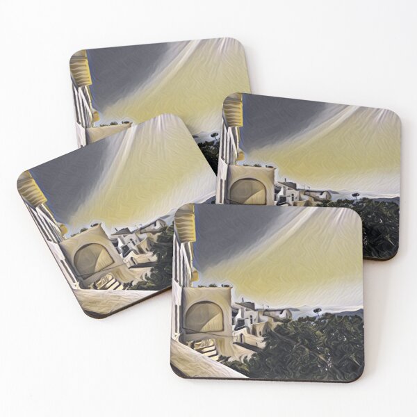 Item preview, Travel Overseas Santorini Art Print designed and sold by Simona Balan.
