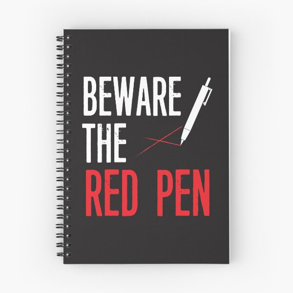 Item preview, Teachers and Students Beware of the Red Pen designed and sold by rbtee8.