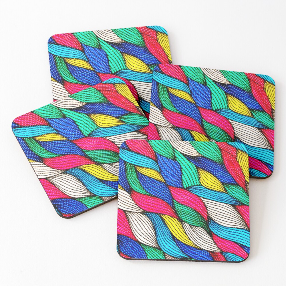 Item preview, Coasters (Set of 4) designed and sold by IconPatterns.