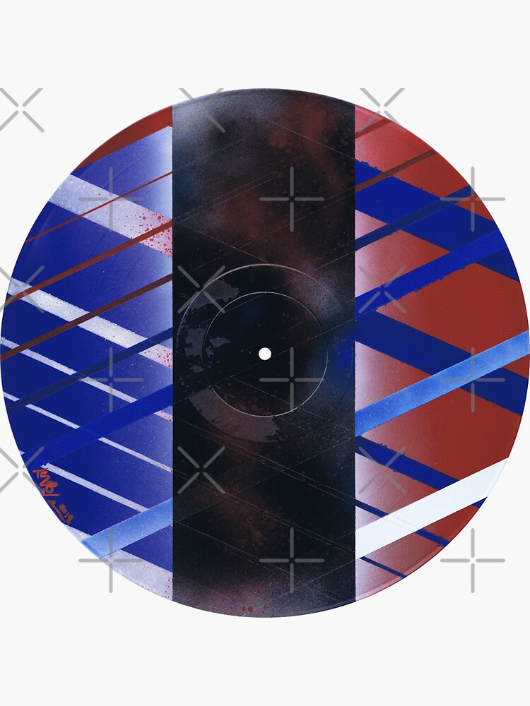 Divided Freedom - Vinyl Record Art by that5280lady