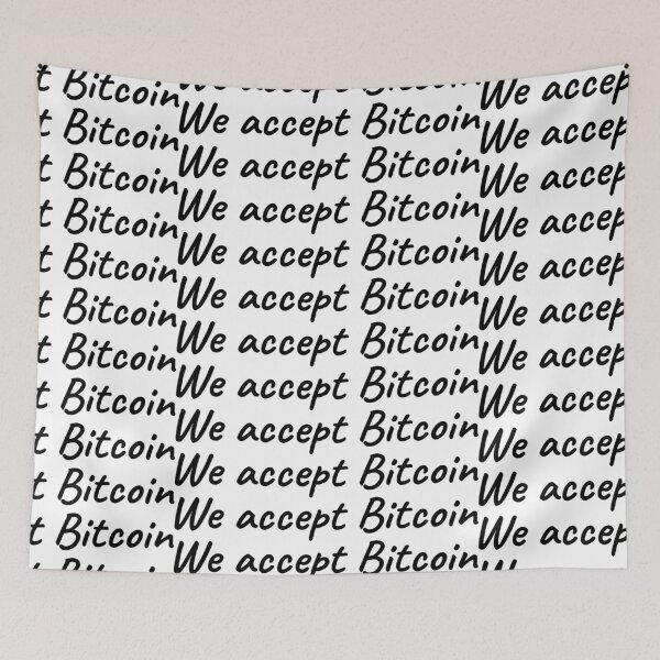 Item preview, We accept Bitcoin designed and sold by rixRIXrix.
