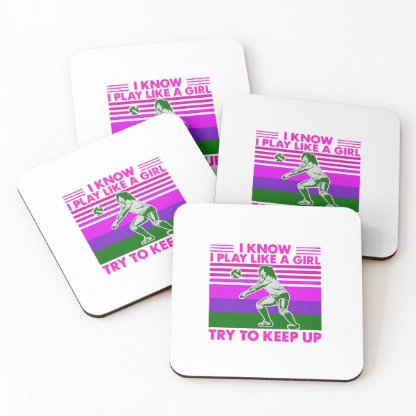 Item preview, I Know I Play Like A Girl Try To Keep Up designed and sold by Coryanderson.