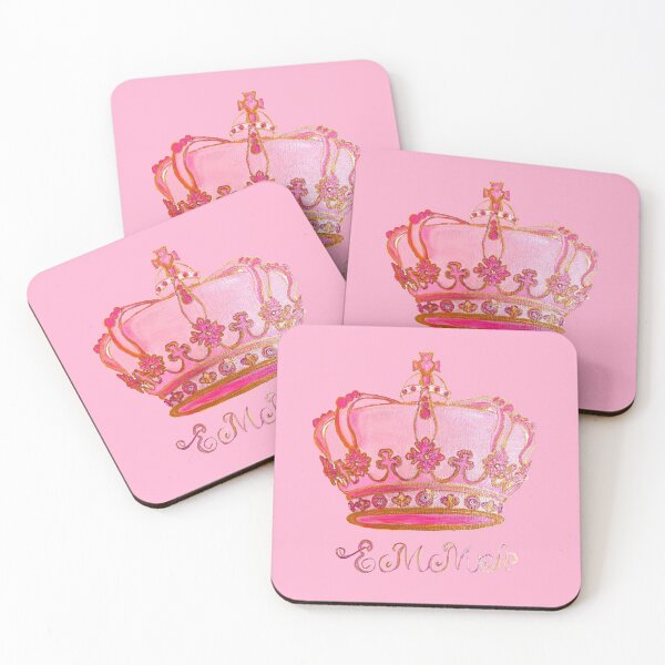 Item preview, Pink Crown EMMA Art By Concetta Ellis Personalized Names designed and sold by concettaellis.