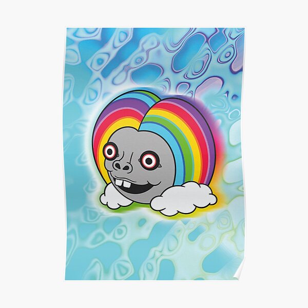 Rainbow Dude Poster