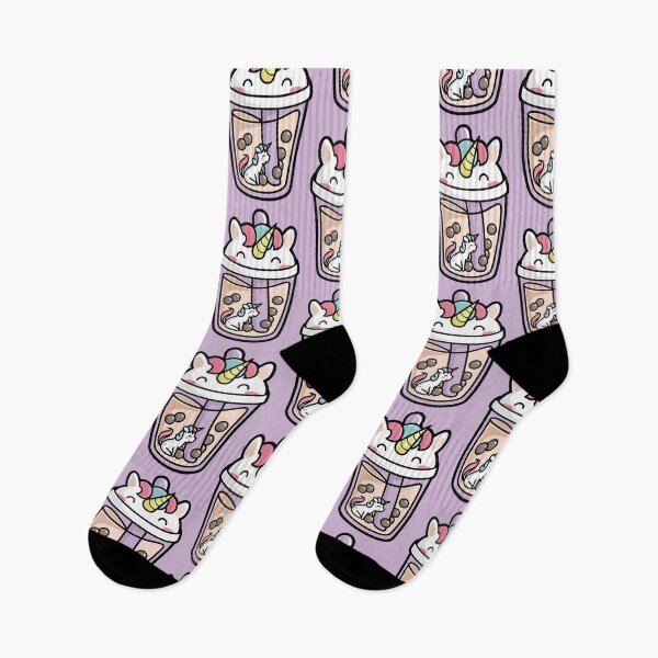 Item preview, Bubble Tea with Cute Kawaii Unicorn Inside designed and sold by BobaTeaMe.